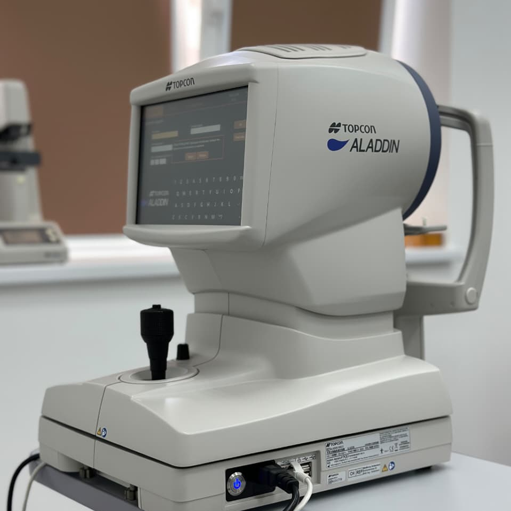 Оптический бесконтактный биометр и кератотопограф Topcon Aladdin